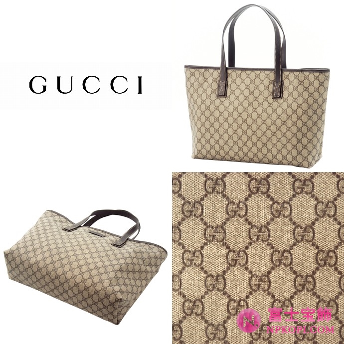 GUCCI/グッチ 2012年春夏JOYコーティングキャンバスGG柄ショルダートートバッグ 211137 FCIER 9643 